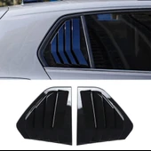 Vw Golf 8 İçin Kelebek Cam Vizörü Kaplaması Siyah MAT Renk - 2