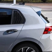 Vw Golf 8 İçin Kelebek Cam Vizörü Kaplaması Siyah MAT Renk - 3