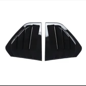 Vw Golf 8 İçin Kelebek Cam Vizörü Kaplaması Siyah MAT Renk - 4