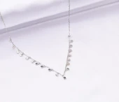 925 Ayar Kadın Gümüş (Silver)Kolye - 1