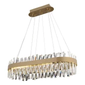 Apliqa Brampton 6'lı Sıralı Eskitme 3 Renkli 100 Watt Ledli Yemek Masası Üstü, Oturma Odası, Salon Avize thumbnail 3