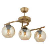 Apliqa Elite 3Lü Eskitme Bal Camlı Modern Mutfak Yatak odası Salon Avize - 3