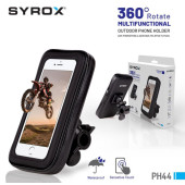 Syrox PH44 Motosiklet Telefon Tutucu + Kılıf Koruma - 1
