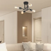 Apliqa Glam 4 Lü Modern Plafonyer Genç Odası Mutfak Yatak Odası Avize - 1
