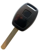 Honda Civic C-RV Accord Jazz Uyumlu Anahtar Kumanda Kabı Oto Anahtarlık 2 Tuşlu Logolu - 3