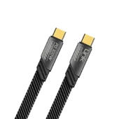 Linktech K472 Mecha Style Type-C to Type-C 100W 1.2mt Şarj Kablosu - 2