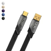 Linktech K470 Mecha Style USB - Type-C 66W 6A 1.2mt Hızlı Şarj Kablosu - 1