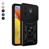 Infinix Zero 30 4G Kılıf Pars Lens Ring Tam Korumalı Arka Kapak - 1
