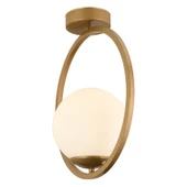 Apliqa Lifos Tekli Eskitme Boyalı Plafonyer Modern Mutfak Salon Avize thumbnail 2