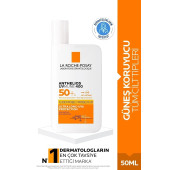 La Roche Posay Anthelios Uvmune400 Invisible Fluid Spf50+Tüm Cilt Tipleri İçin Yüz Güneş Kremi 50 ml - 1