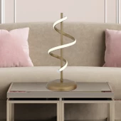 Apliqa Leatrice Tekli Eskitme 3 Renkli 20 Watt Ledli Modern Oturma Odası, Yatak Odası, Salon Led Abajur - 1