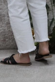 Fort 3565 Siyah Zarif Şık Günlük Terlik Ev Terliği Kadın Terlik thumbnail 4