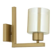 Apliqa Tisse Eskitme Boyalı Çift Camlı Duvar Lambası Yatak Odası-Yatak Başı-Banyo İçin Modern Aplik - 7