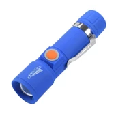 POWERMASTER MX-616S USB ŞARJLI 3 MODLU PLASTİK KASA MİNİ EL FENERİ - 1