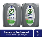 Cif Profesyonel Elde Yıkama Bulaşık Deterjanı 10 Lt (5 Lt x 2 Adet) thumbnail 1