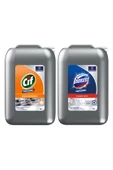 Cif Professional Güçlü Yağ Çözücü 10 L Domestos Professional Çamaşır Suyu 10l - 2