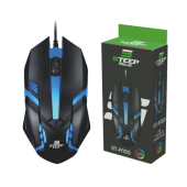 Steep Solid St-r100 Rgb Kablolu Oyuncu Mouse Siyah - 1