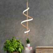 Apliqa Leatrice Tekli Eskitme 3 Renkli 20 Watt Ledli Modern Oturma Odası, Koridor, Salon Led Avize thumbnail 1