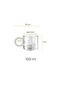 Perotti Ringo Stone 6'lı 100ml Fincan Takımı 15908 - 3