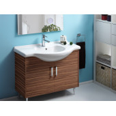 Turkuaz Seramik Cerastyle Nil 120 x 50 Cm Etajerli Lavabo - 2