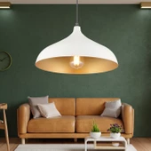 Apliqa Pera Beyaz Tekli Modern Retro Sarkıt Salon Avize - 1
