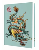 Deffter Chınese Green Dragon 96 Yaprak Çizgili Sert Kapak Defter - 1