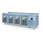 Iceinox Tezgah Tip Snack Buzdolabı 4 Cam Kapılı - 1