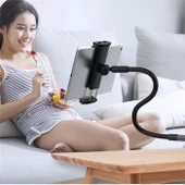 Coofbe Klipsli Ayarlanabilir 360 Döner Masa Dolap Yatak Kenarı Tablet Tutucu Tablet Stand Telefon Tutucu - 3