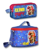 Cennec Team Pupy Erkek Çocuk Mavi-Kırmızı Isı Yalıtımlı Beslenme Çantası ve Kalemlik Seti thumbnail 1