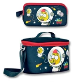 Kral Şakir Astranot Isı Yalıtımlı Lacivert Beslenme ve Kalem Çantası Seti - Erkek Çocuk thumbnail 1