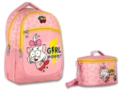 Kral Şakir Girl Power İlkokul Sırt Çantası Ve Beslenme Çantası Seti - Kız Çocuk thumbnail 1