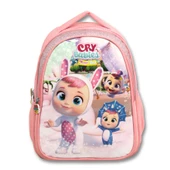 Cry Babies Tavşan Kulaklar İlkokul Sırt Çantası ve Beslenme Çantası Seti - Açık Pembe - Kız Çocuk - 2