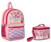 Cry Babies Fantasy Kız Çocuk Simlik İlkokul Sırt Çantası ve Beslenme Çantası Seti thumbnail 1
