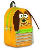 Ümit Çanta Cennec Erkek Çocuk Sarı Sallanan Kulaklar İlkokul Sırt Çantası thumbnail 1