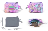 Coral High Kız Çocuk Pembe Mor Fashion Girl Desenli Beşli İlkokul Okul Çanta Seti - 6
