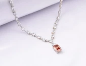 925 Ayar Kadın Gümüş (Silver) Kolye - 1