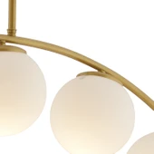 Fralde 5 Li Gold Modern Mutfak Cafe Restoran için Uygun Retro Salon Avize thumbnail 5