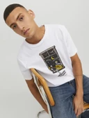 JACK JONES Erkek İskelet Baskılı Tişört 12241950 thumbnail 6