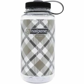 NALGENE 32 oz BEİGE PLAİD  MATARA - 1