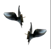 Ford Escort Yan Dış Dikiz Aynası Takım Sağ Sol Manuel Cl Tipi 1991-1995 - 2