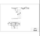 CREAVİT MY045 Memory 45 cm Lavabo - 2