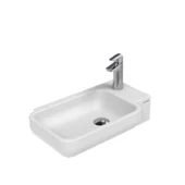 Creavit TP027 Dolap Uyumlu Lavabo 33X53 cm Beyaz thumbnail 3