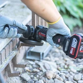 Kress KUH10.2 20Volt 4.0Ah. Li-ion Çift Akülü 125mm Kömürsüz Profesyonel Şarjlı Devir Ayarlı Avuç Taşlama - 5