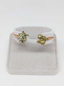 Pirit Taşı Çiçek Motifli Bakır Bileklik (52496) thumbnail 1