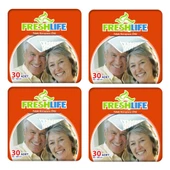 Freshlife 90x180 cm 30 Adet Yatak Koruyucu Örtü 4 Paket - 1