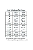 Kız Çocuk Okul Tarz %100 Pamuk T-Shirt - 5-17 Yaş AG003 - 11