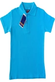 Kız Çocuk Okul Tarz %100 Pamuk T-Shirt - 5-17 Yaş AG003 - 5