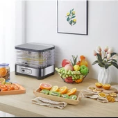Mioji Mio FD5 Ayarlanabilir Sıcaklıklı, 5 Raflı, Meyve, Sebze ve Et Kurutma Makinesi - 3