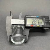 15Ml Beyaz Plastik Kapaklı Şeffaf Cam Damlalıklı Şişe ,  15 Cc Saydam Cam Damlalıklı Şişe x 6 Adet - 4