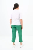 Kadın Büyük Beden Baskı Detaylı T-shirt Takım 8105-24 - 12